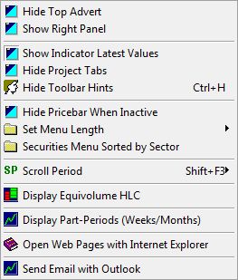 advanced options menu advanced options menu