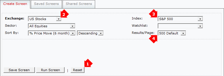 stock screener sp500