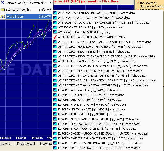 world indices menu world indices menu