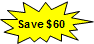 Save $60