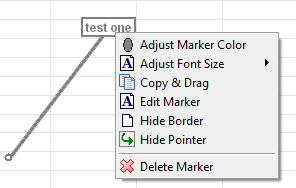 Text Box Right-Click Menu