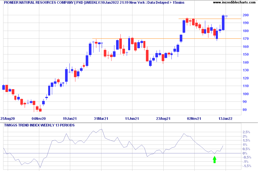 Pioneer Natural Resources Company (PXD)