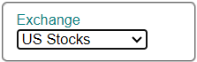 Select the Exchange Select the Exchange
