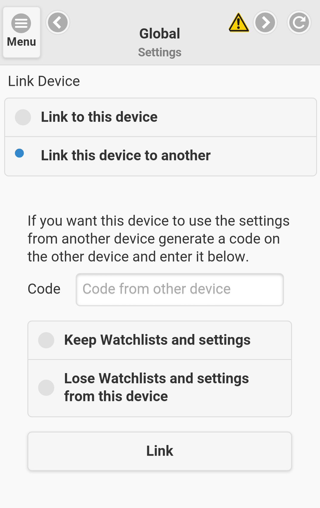 Link This Device To Another Link This Device To Another