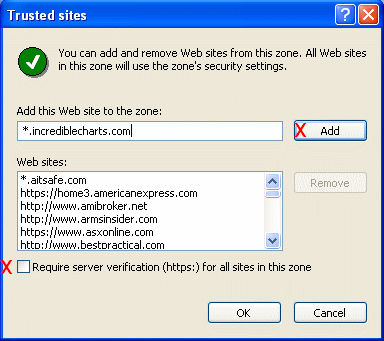 IE Trusted Sites