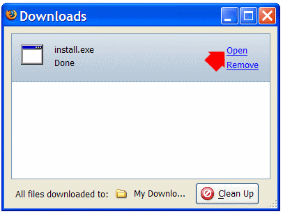 open download