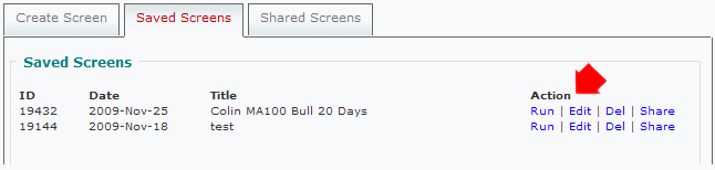 Stock Screener Saved Screens Stock Screener Saved Screens