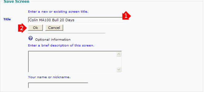 Stock Screener Save Screen Stock Screener Save Screen